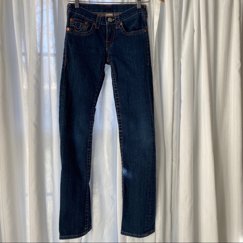 Boys true religion blue jeans